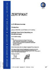 Überprüfung von Brandschutzklappen